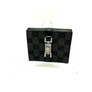 Gucci Jackie GG Canvas Bifold Wallet #1139